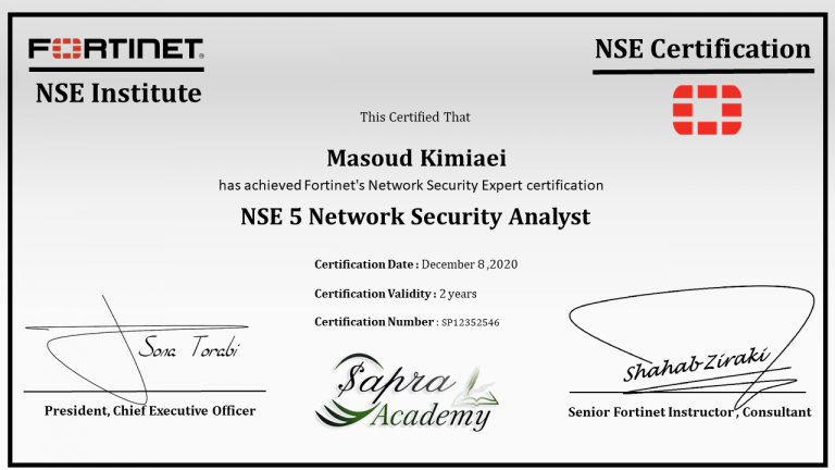 NSE5_FAZ-6.4 Study Group