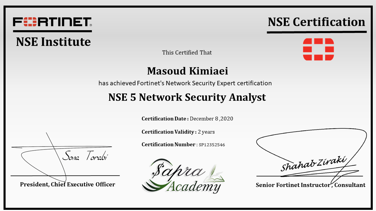 Fortinet-NSE5